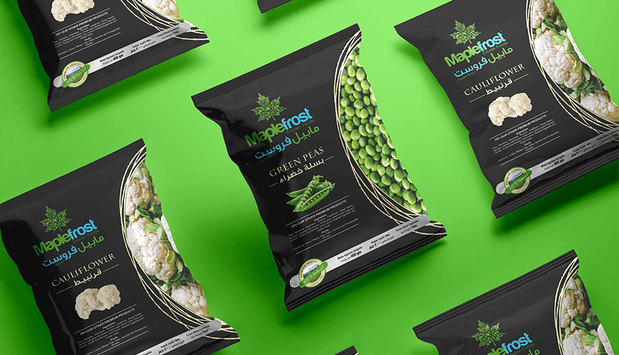 artlink advertising Packaging Maple Frost