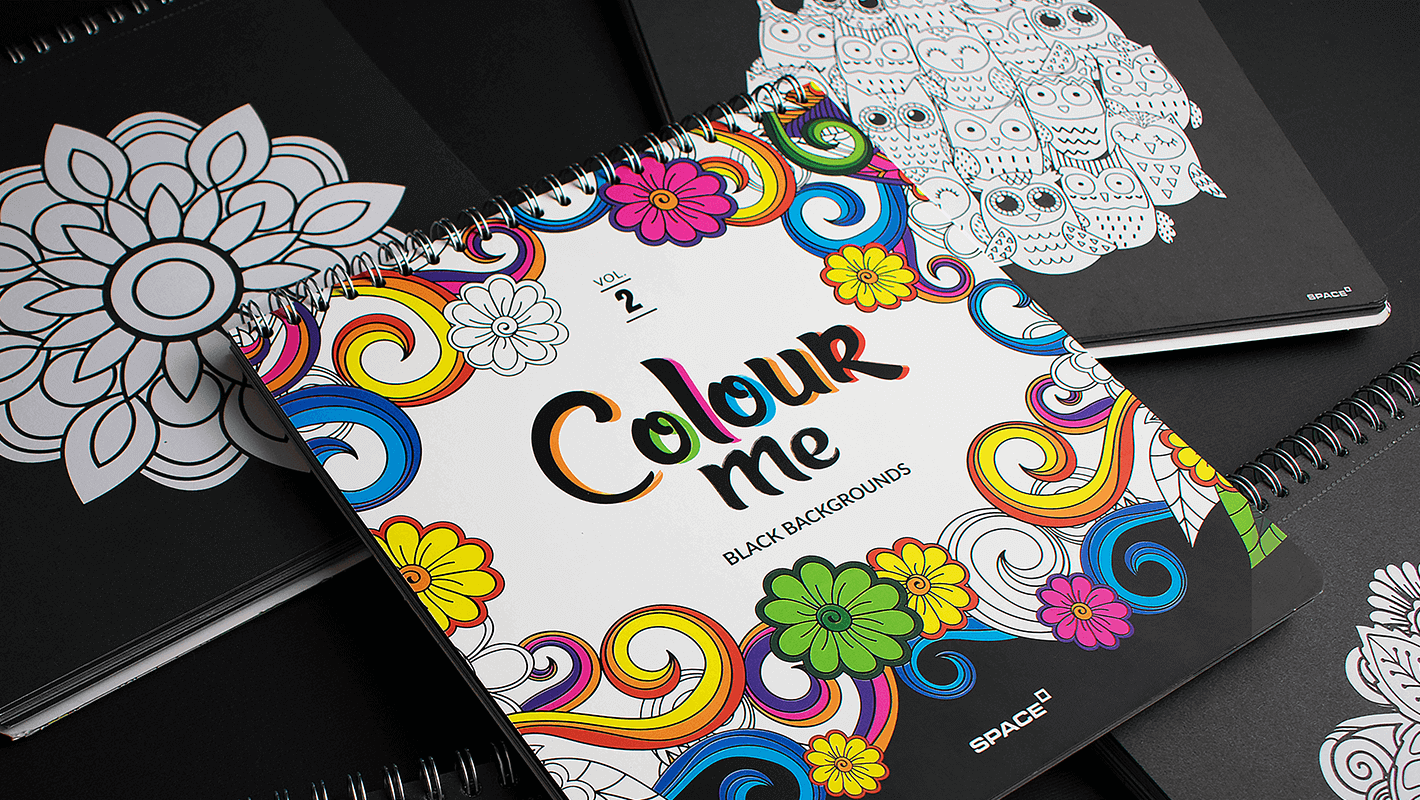 artlink advertising Packaging Space - Colouring  Books