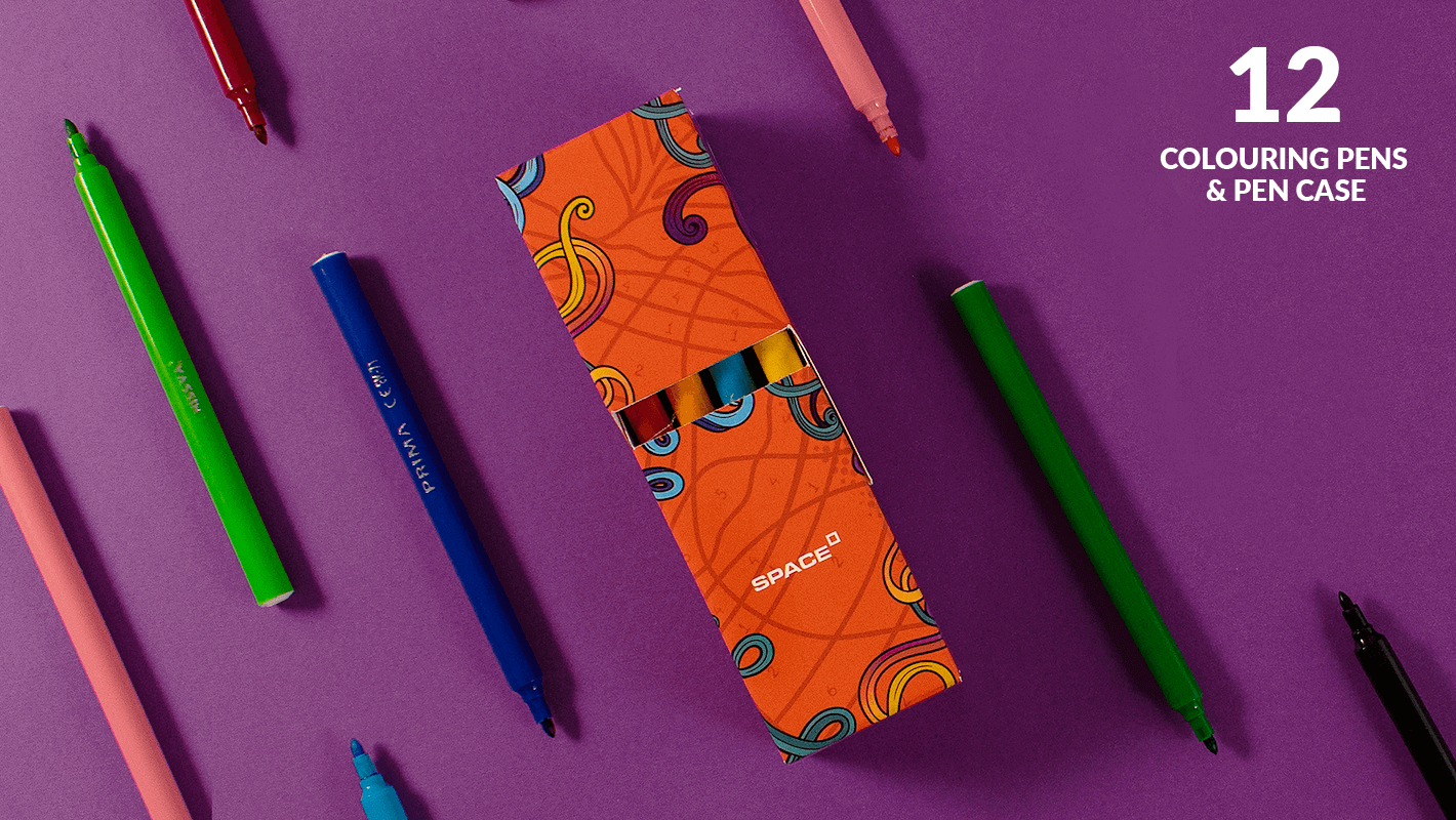 artlink advertising Packaging Space - Colouring  Books